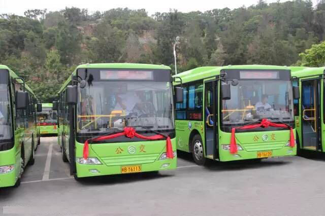 90KW驅動電機已使用車型-湄洲島公交用