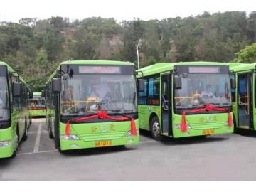 90KW驅(qū)動電機已使用車型-湄洲島公交用